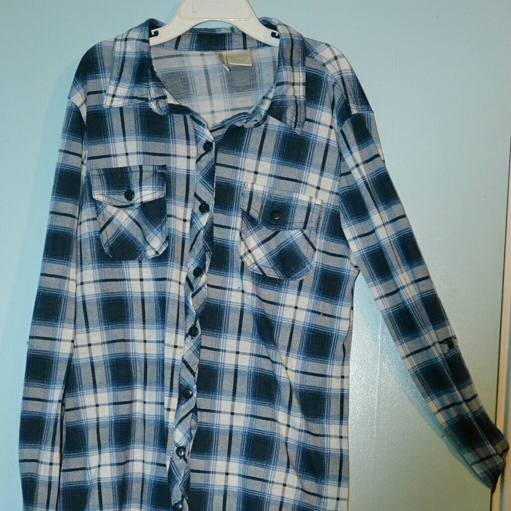 Passport Blue Plaid